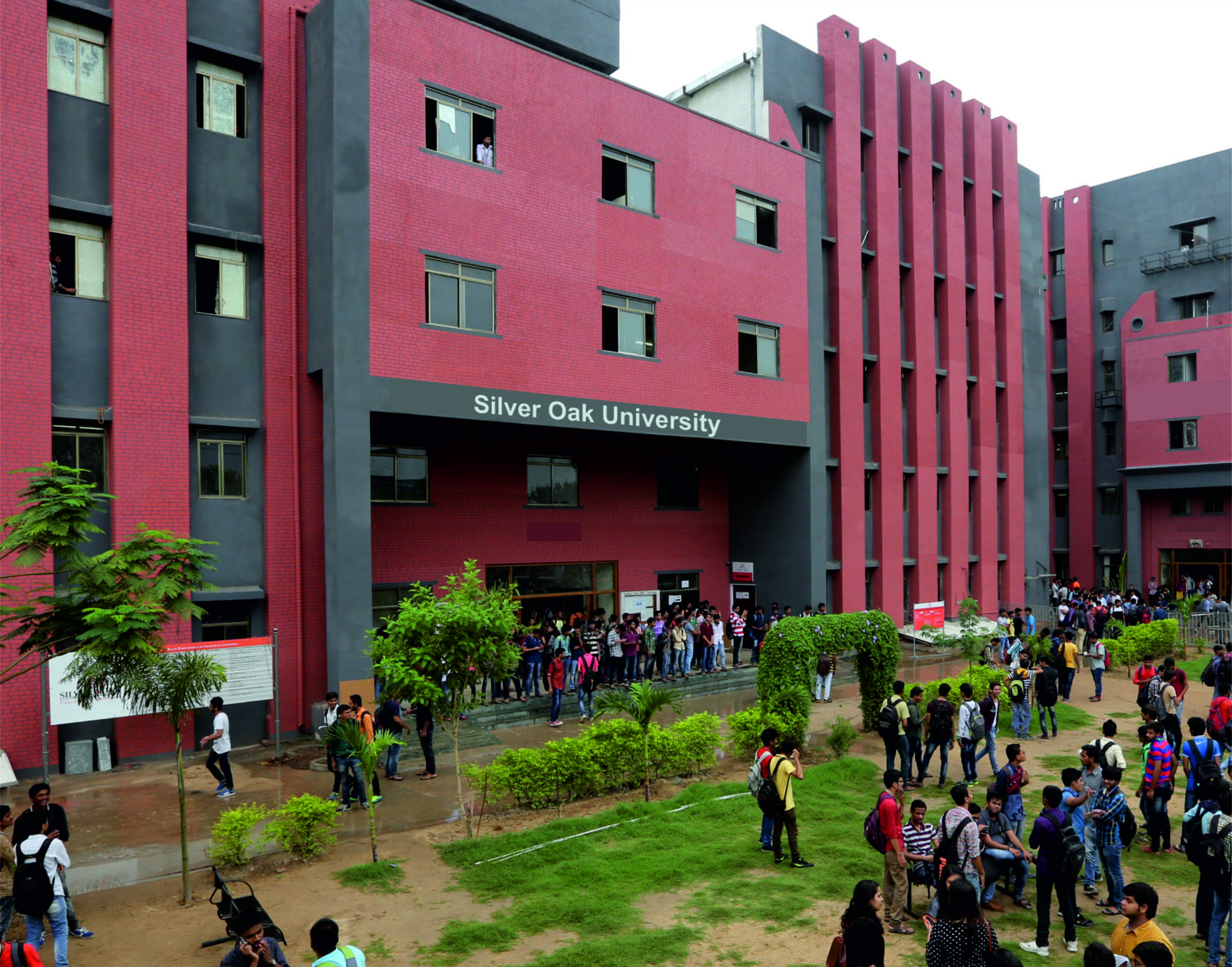 Silver Oak University main building